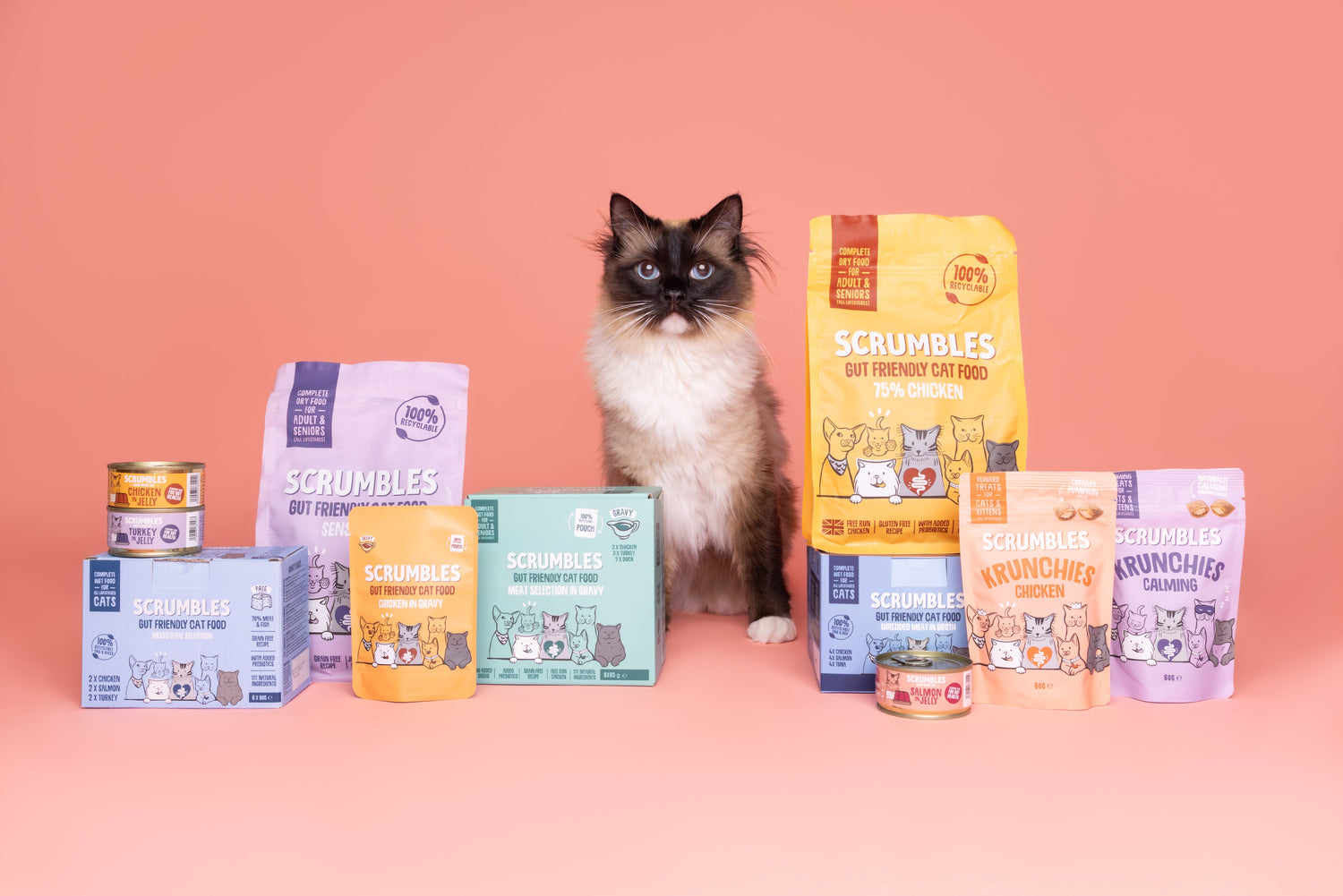 scrumbles vs royal canin cat food