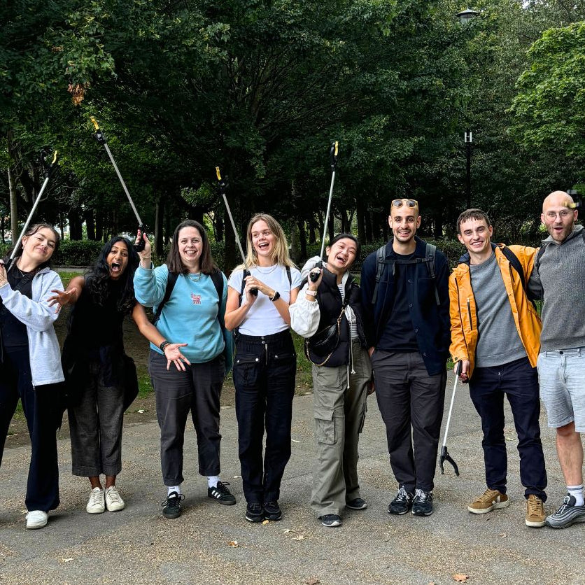 scrumbles litter picking