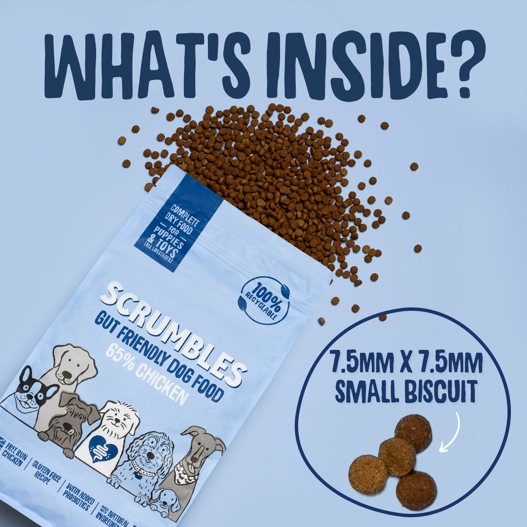 kibble size of puppy food