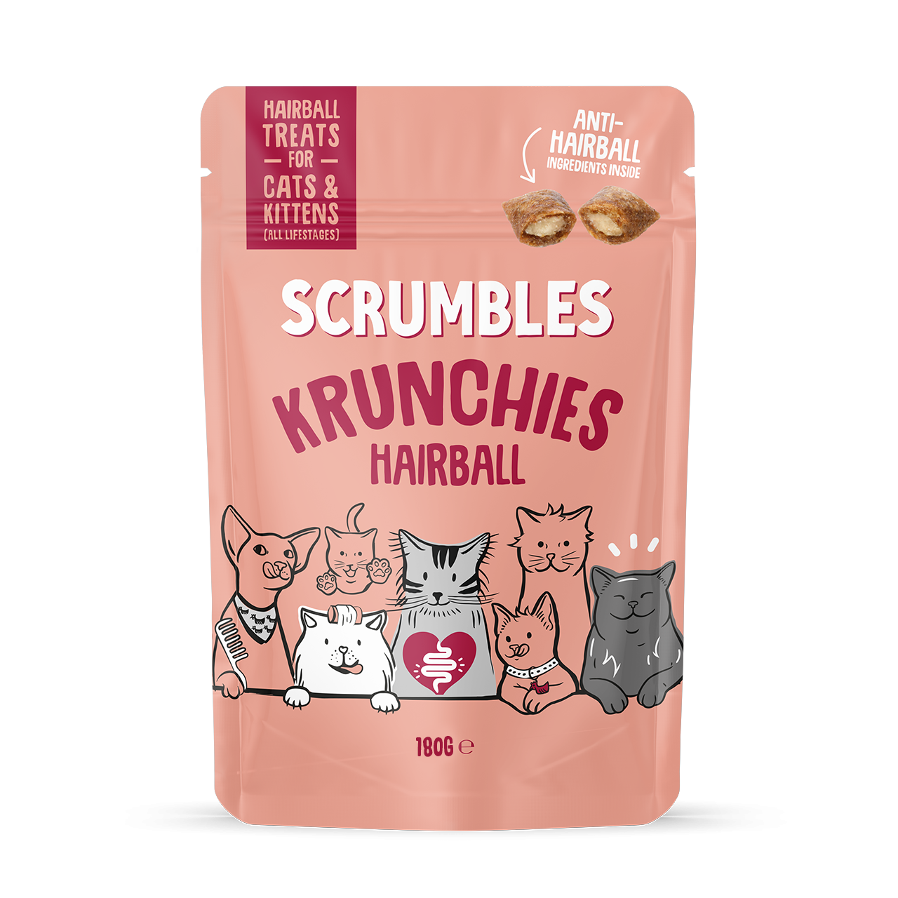 Krunchies: Anti-Hairball Cat Treats