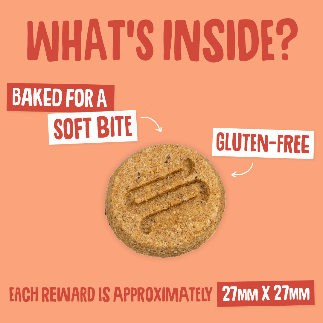 What's inside scrumbles training dog treats