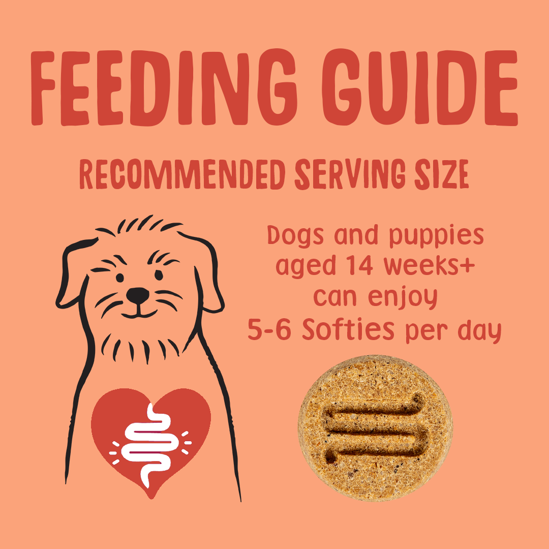 Feeding guideline for dog treats