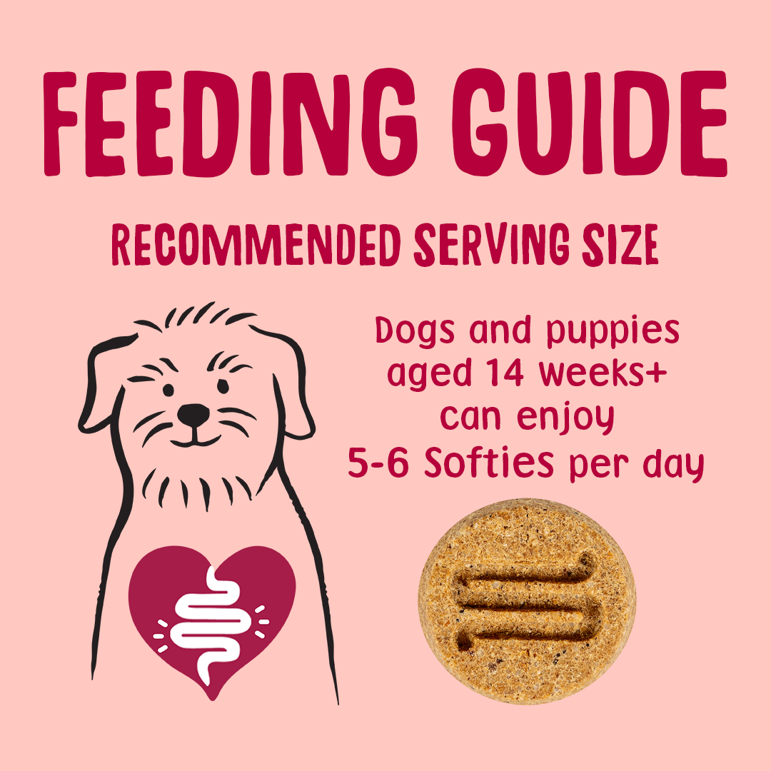 Feeding guideline for dog treats