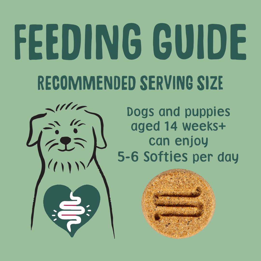 Feeding guideline for dog treats