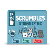 Grain Free Fish in Gravy Cat Food Pouches