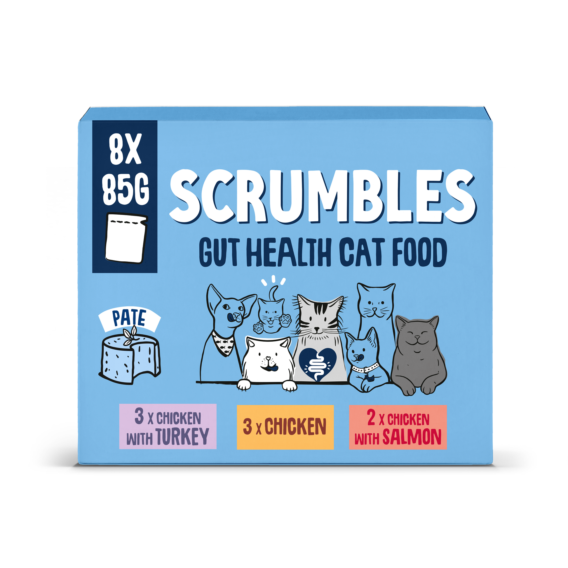 Wet Cat Pouches Pate Selection